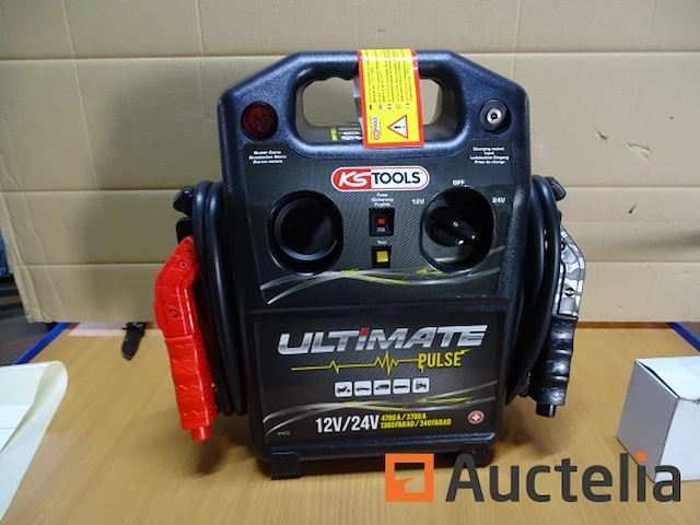 Booster voor auto vrachtwagen... 12v/24v startgereedschap ks tool - afbeelding 2 van  9