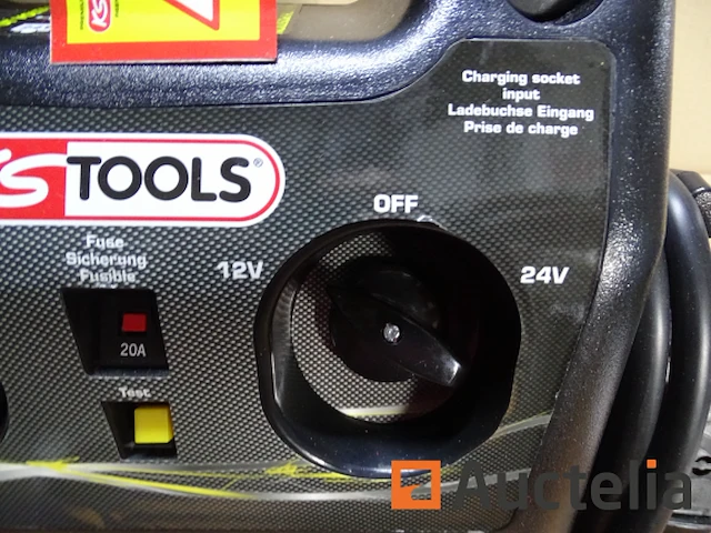 Booster voor auto vrachtwagen... 12v/24v startgereedschap ks tool - afbeelding 4 van  9