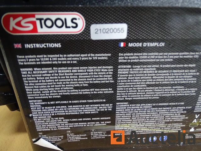Booster voor auto vrachtwagen... 12v/24v startgereedschap ks tool - afbeelding 9 van  9