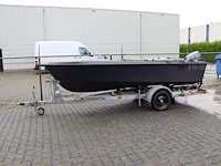 Boot 2-yh-168 compleet gerenoveerd met pega kanteltrailer - afbeelding 1 van  1