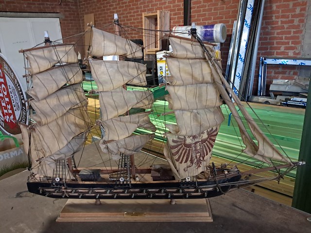 Boot driemaster fragata espanda ( b180 mm l800 mm h580 mm ) - afbeelding 3 van  7