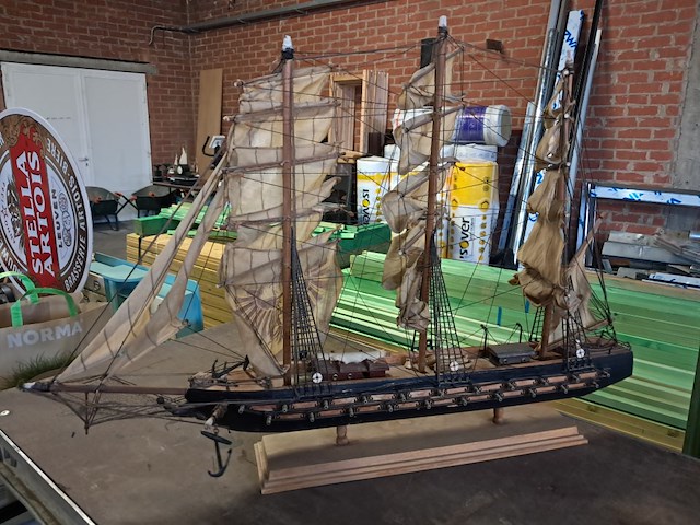 Boot driemaster fragata espanda ( b180 mm l800 mm h580 mm ) - afbeelding 7 van  7