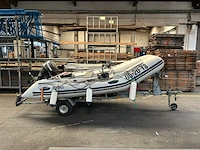 Boot met trailer