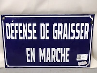 Bord emaille - afbeelding 1 van  2