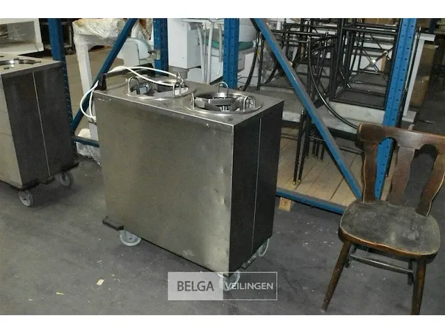 Bordenverwarmer zvg l 0,90 x 0,45 x 0,98 - afbeelding 2 van  2