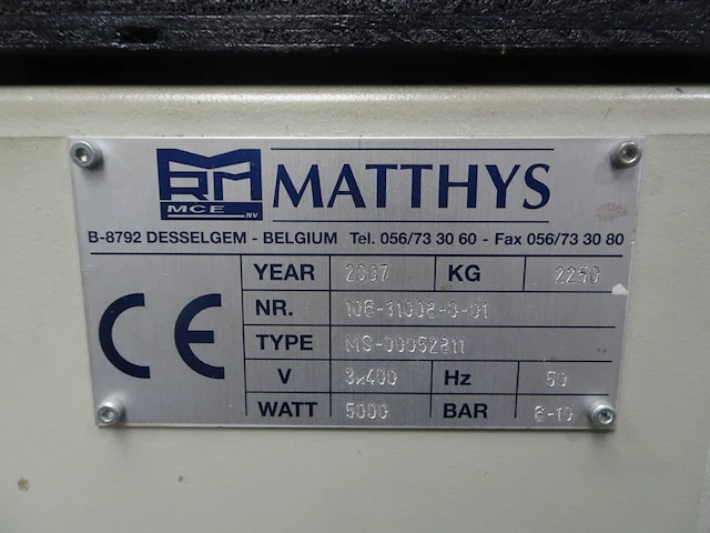 Border glueing unit matthys - afbeelding 4 van  7
