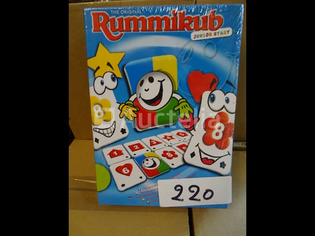 Bordspel - goliath rummikub het originele junior travel kids game - afbeelding 1 van  1