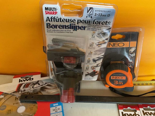 Boren slijper en gereedschappen - afbeelding 12 van  12