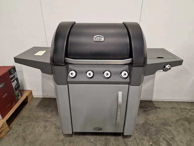Boretti forza gasbarbecue met 4 zones - gietijzer roosters - afbeelding 2 van  6