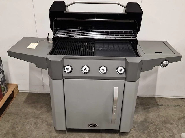 Boretti forza gasbarbecue met 4 zones - gietijzer roosters - afbeelding 4 van  6