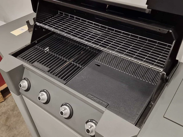 Boretti forza gasbarbecue met 4 zones - gietijzer roosters - afbeelding 5 van  6