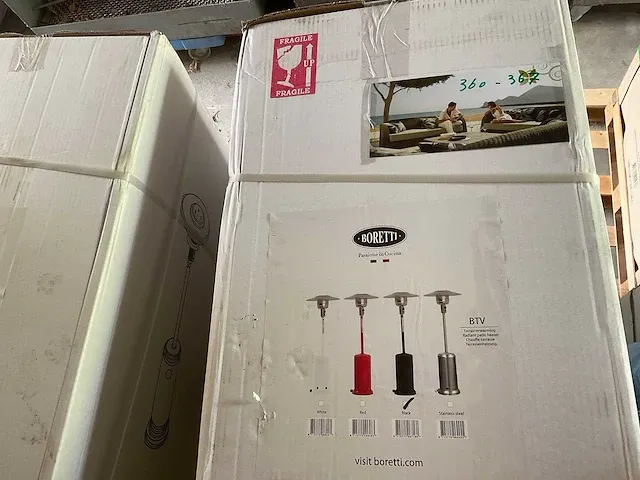 Boretti gas terrasverwarmer - afbeelding 2 van  4
