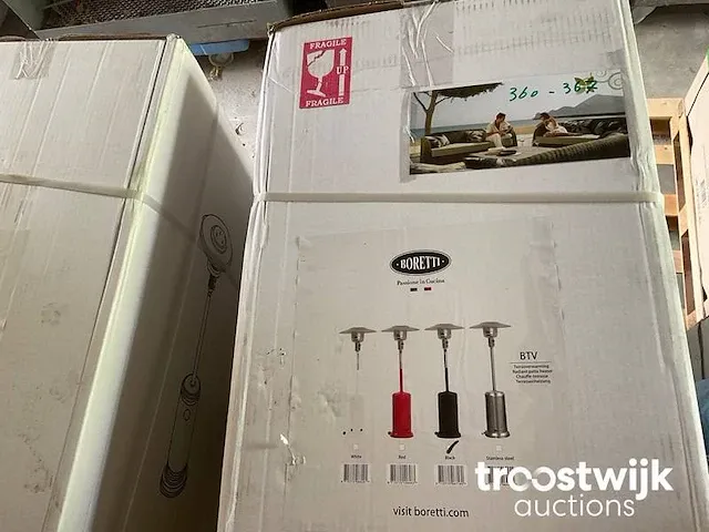 Boretti gas terrasverwarmer - afbeelding 1 van  3