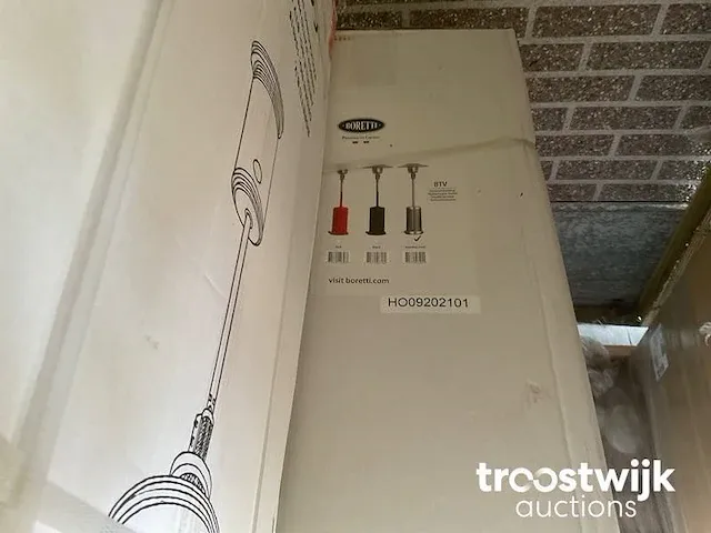 Boretti gas terrasverwarmer - afbeelding 2 van  3