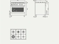 Boretti ml9016gszwbe milano - afbeelding 4 van  4
