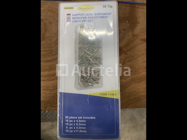 Borgpennen set 50 delig - afbeelding 1 van  2