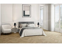 Borstbed 140x190 - grijze stof - afbeelding 2 van  6