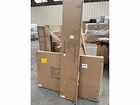 Borstbed 140x190cm - grijze stof met bedbodem - afbeelding 3 van  11