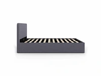 Borstbed 140x190cm - grijze stof met bedbodem - afbeelding 11 van  11
