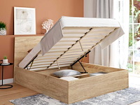 Borstbed 140x190cm - houteffect - afbeelding 1 van  14