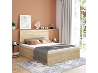 Borstbed 140x190cm - houteffect - afbeelding 8 van  14