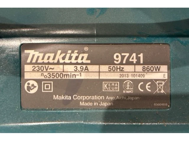 Borstelschuurmachine makita - afbeelding 4 van  4