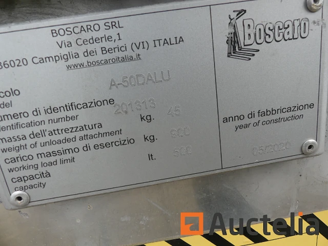 Boscaro a-50 afval bak - afbeelding 3 van  7