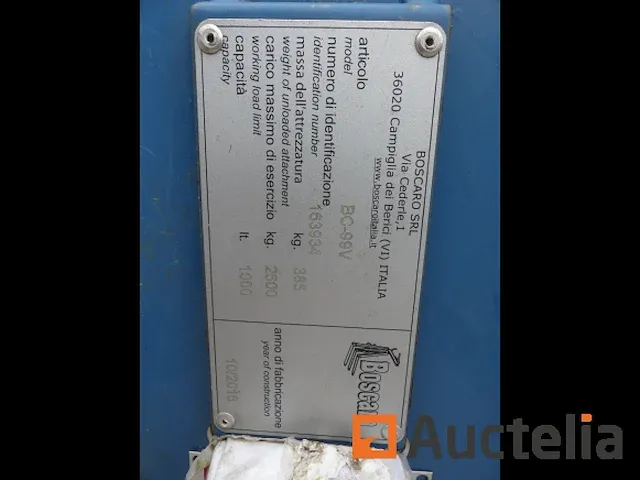 Boscaro bc-99v beton cufa - afbeelding 3 van  12
