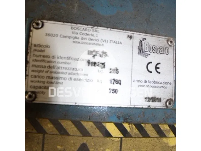 Boscaro bf-75cl betonsilo - afbeelding 3 van  5