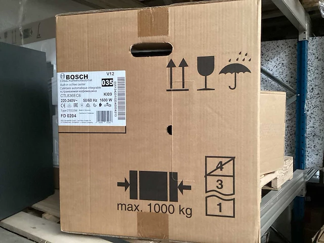 Bosch - ctl836ec6 - espresso machine - afbeelding 4 van  4