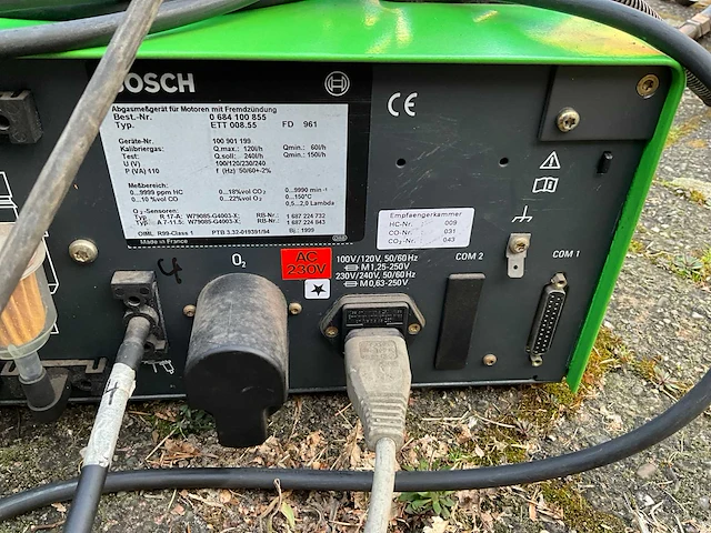 Bosch - uitlaatgas analyse tester - afbeelding 3 van  9