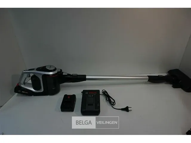 Bosch bcs8224wa unlimited white oplaadbare steelstofzuiger - afbeelding 1 van  2