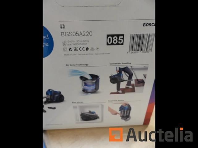 Bosch bgs05a220 cycloon stofzuiger (vxbsgs05v1) - afbeelding 1 van  5
