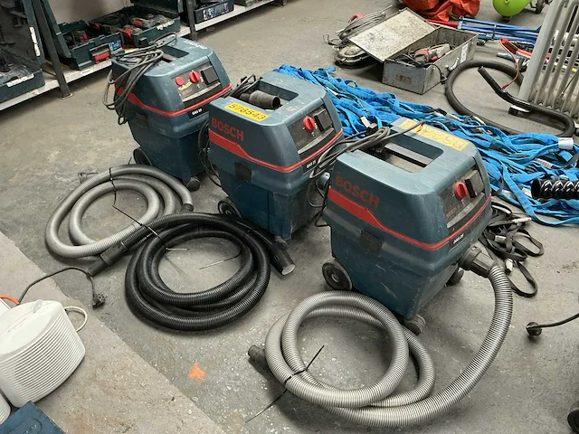 Bosch bouw stofzuiger (3x) - afbeelding 1 van  3