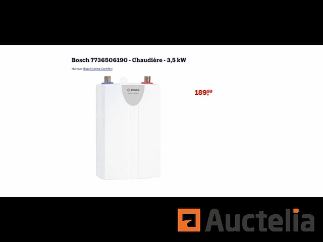 Bosch comfort compact boiler - afbeelding 1 van  1