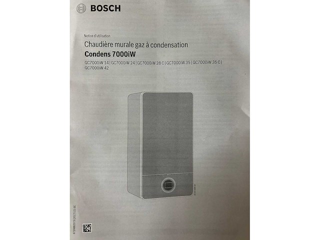 Bosch condens 7000iw met watertank - gc 7000iw - various dyeing and washing - afbeelding 4 van  4