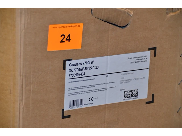 Bosch condensatieketel 7700i w - afbeelding 2 van  2