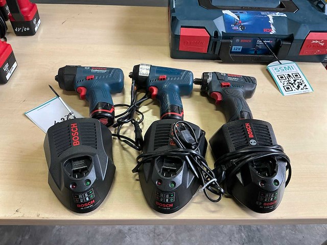 Bosch divers accu schroefmachines (3x) - afbeelding 5 van  6