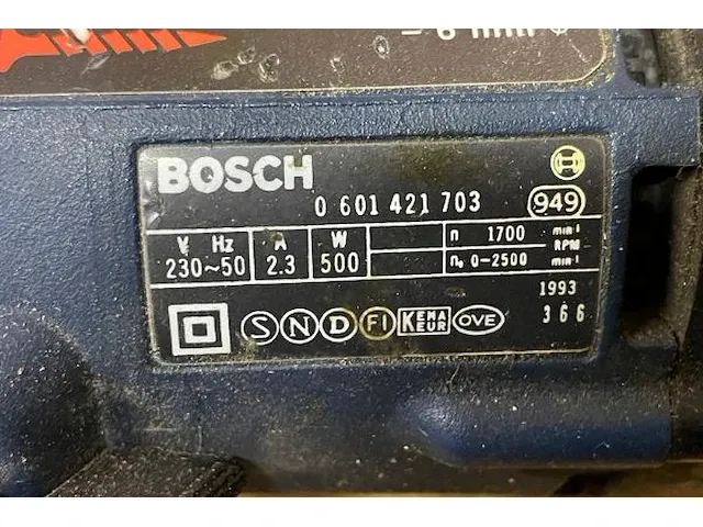 Bosch droog bouwschroefmachine - afbeelding 5 van  5