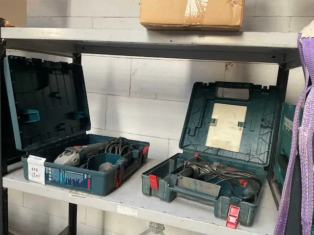 Bosch elektrisch handgereedschap (2x) - afbeelding 1 van  4