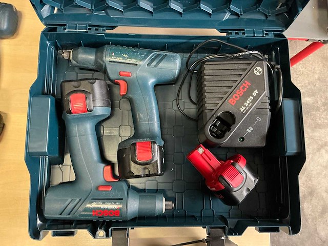 Bosch exact 610 accu schroefmachines (2x) - afbeelding 2 van  5