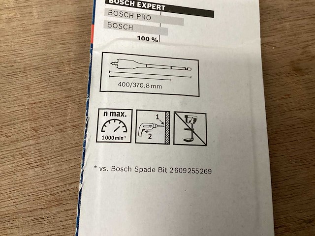 Bosch expert speedboor 24 mm, lengte 400 mm (10x) - afbeelding 5 van  5
