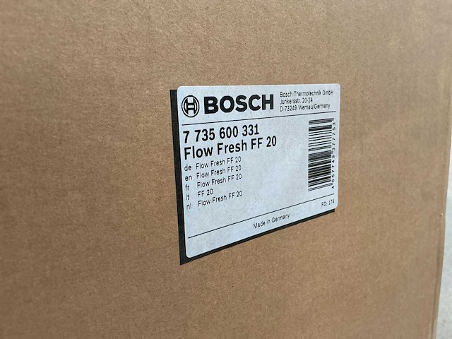 Bosch flow fresh ff 20 waterstation - afbeelding 2 van  2