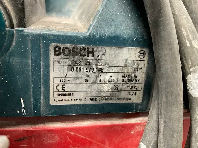 Bosch gas 25 industriële stofzuiger - afbeelding 4 van  4