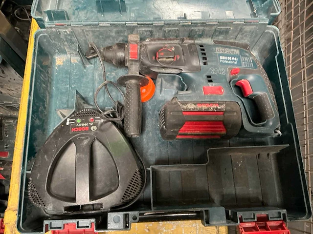 Bosch gbh 36 v-li accu boorhamer - afbeelding 2 van  4