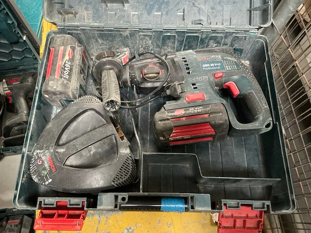 Bosch gbh 36 v-li accu boorhamer - afbeelding 2 van  4