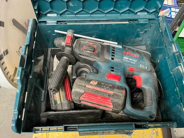 Bosch gbh 36 v-li accu boorhamer - afbeelding 2 van  4