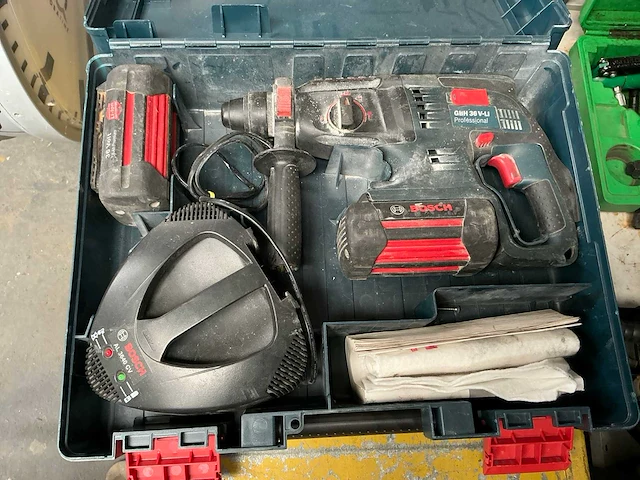 Bosch gbh 36 v-li accu boorhamer - afbeelding 2 van  3