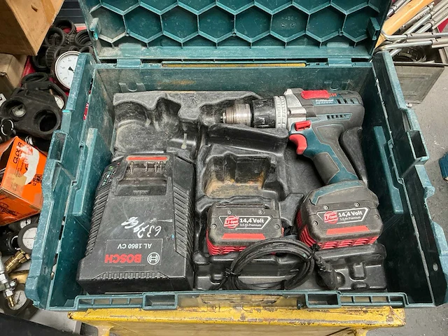 Bosch gsr 14,4 ve 2-li accu boormachine - afbeelding 2 van  3
