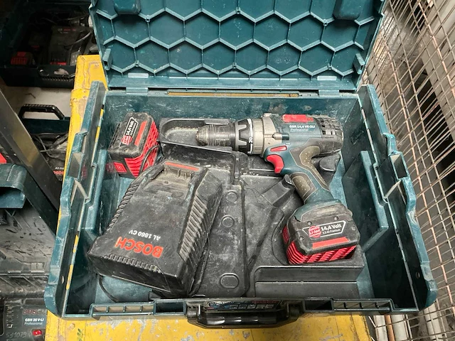 Bosch gsr 14,4 ve-2li accu boormachine - afbeelding 2 van  3